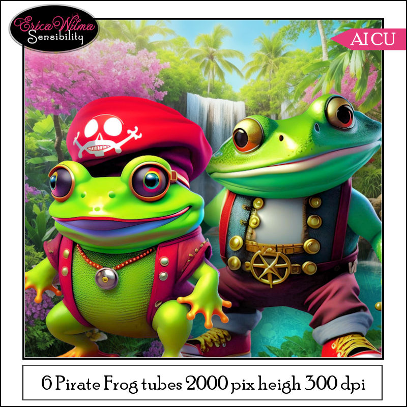 EW AI Pirate Frog 2023 - Click Image to Close